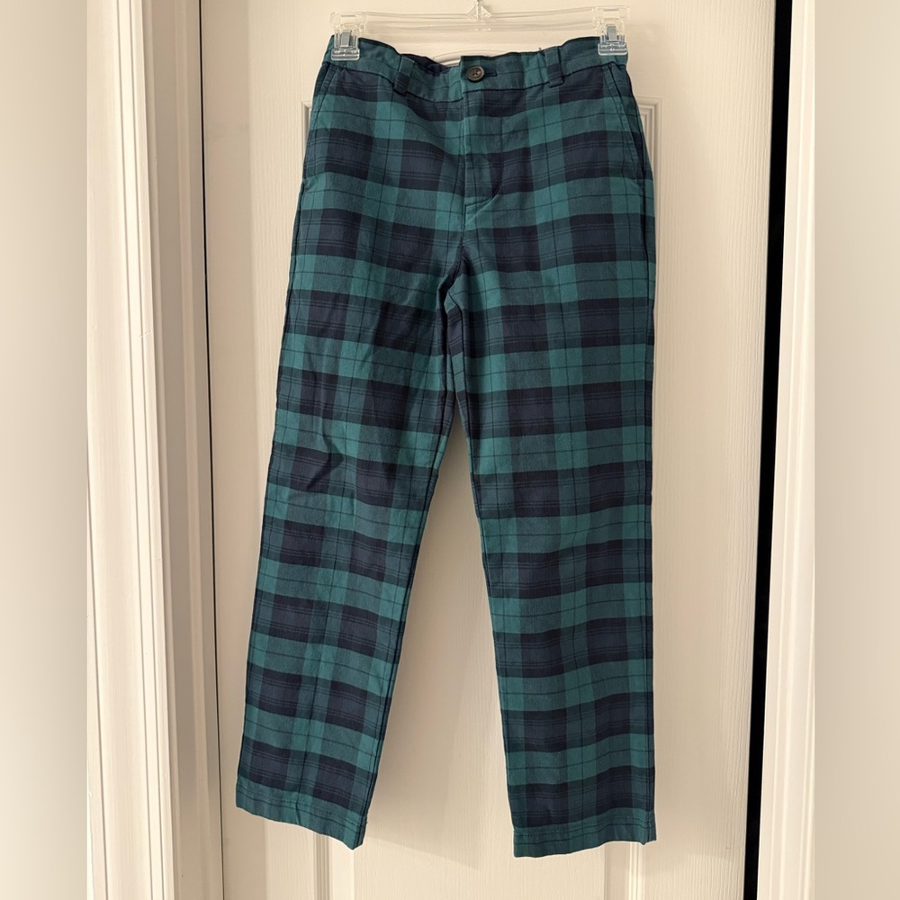 Vineyards Vines Blackwatch Plaid Boys Pants size 10
